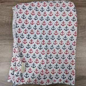 Pottery Barn Kids Anchor Muslin Swaddle Blanket